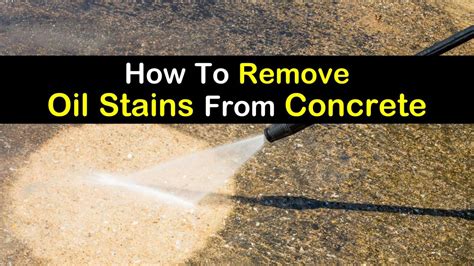 3 Fast & Easy Ways to Remove Oil Stains from Concrete