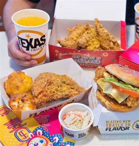 Latest Texas Chicken Menu Prices & Outlets Singapore 2024