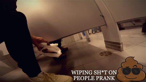 Wiping Sh*t On People (Prank)Bathroom Prank Gone Crazy - YouTube