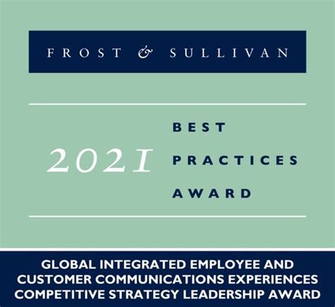 8x8 Lauded by Frost & Sullivan for Powering Highly Collaborative Workplace Environments with ...