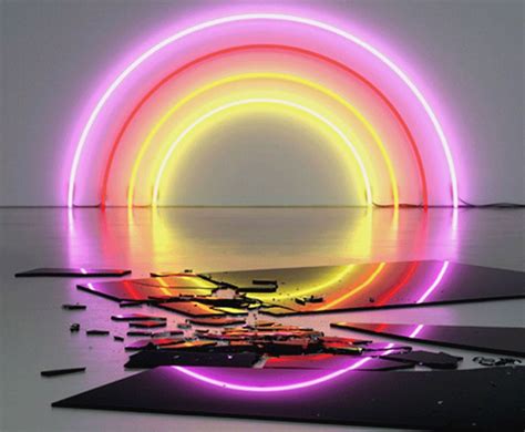 Dan Flavin Title and year unknown | Neon art installation, Light art installation, Neon art