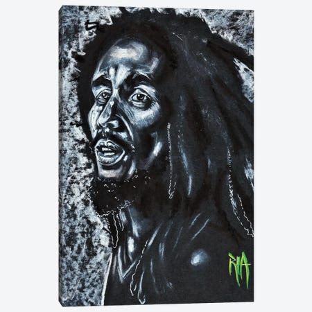 Bob Marley Canvas Artwork by Octavian Mielu | iCanvas