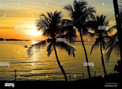 Sunset at Makassar,(formerly Ujung Pandang), Sulawesi island,Indonesia Stock Photo - Alamy