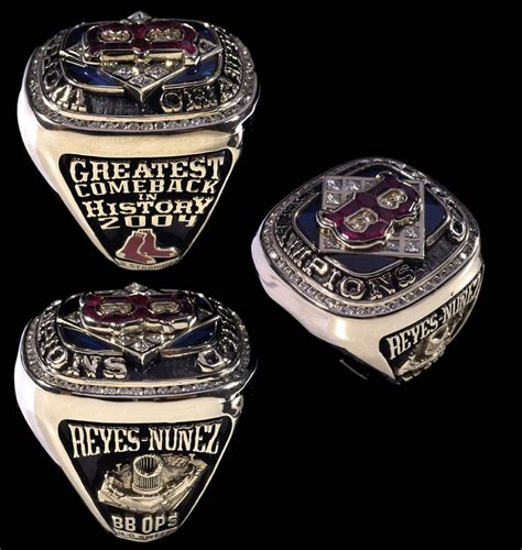 Boston Red Sox 2004 World Series Ring.....best thing to happen! | World series rings ...