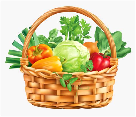 Cute Fruits And Vegetables Clipart