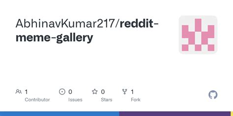 GitHub - AbhinavKumar217/reddit-meme-gallery