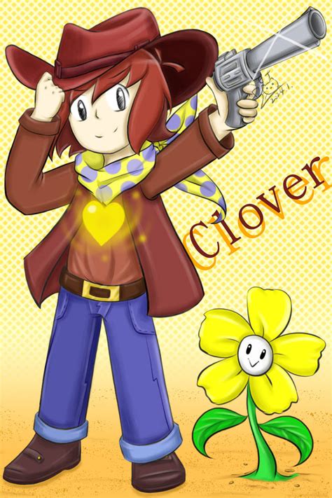 Clover.(Undertale Yellow Fanart) by linmeowcat on DeviantArt