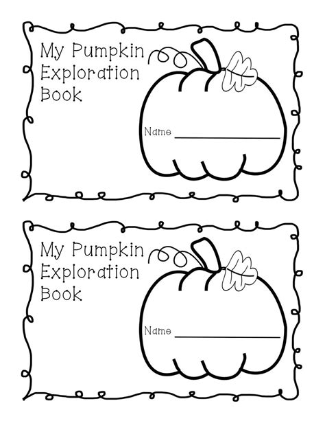 Pumpkin Theme! Students explore pumpkins and record their findings in this fun Pumpkin ...