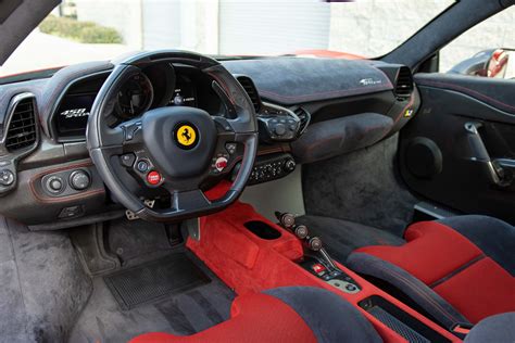 Ferrari 458 Speciale Interior