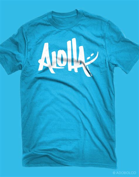 Aloha :) T-Shirt - ADOBOLOCO