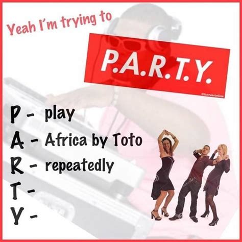 Here to Party | Toto's "Africa" | Know Your Meme