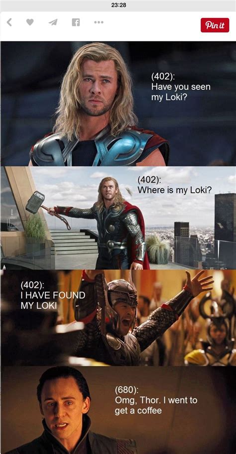 Pin by Elisabeth Tögel on Fandom stuff | Marvel jokes, Marvel funny, Loki marvel