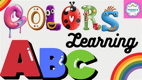 Abc song | colors learning | new abcd song | phonics song for toddler ...