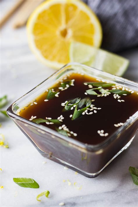 Homemade Ponzu Dipping Sauce | Fork in the Kitchen