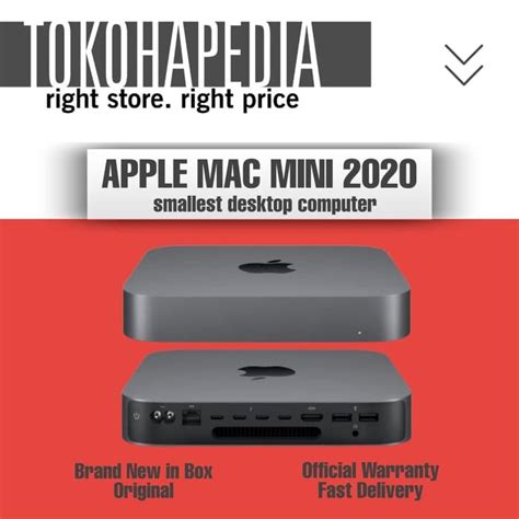 Jual Apple Mac Mini M1 Chip with 8-Core CPU 256GB / 512GB 2020 - 256GB - Jakarta Pusat ...