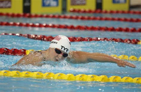 Katie Ledecky set a new record for the 1,500-meter race — by nearly 10 seconds : NPR