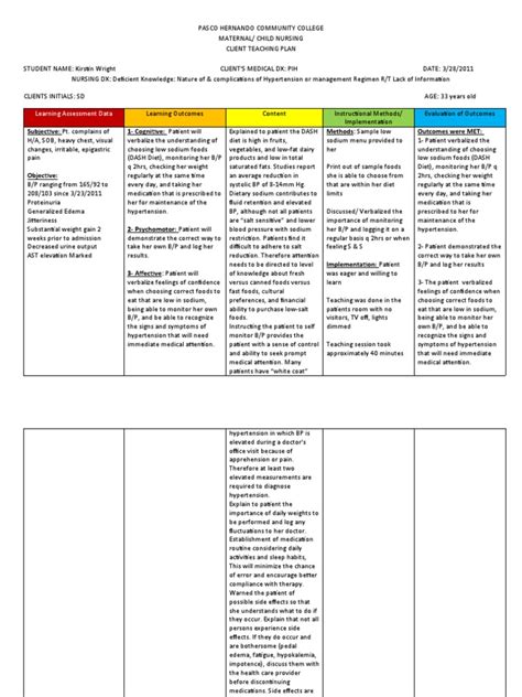 Teaching Plan | PDF