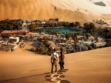 Huacachina: an oasis in the middle of the desert