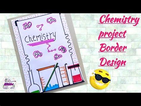 Chemistry Project front page border design | Border design for project - YouTube | Chemistry ...