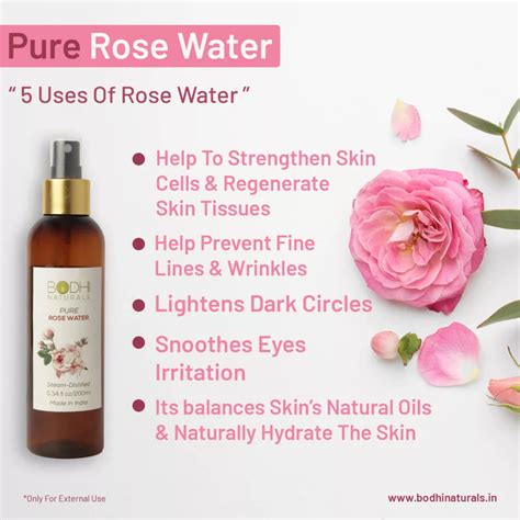 Benefits of Rose Water & How to Use It