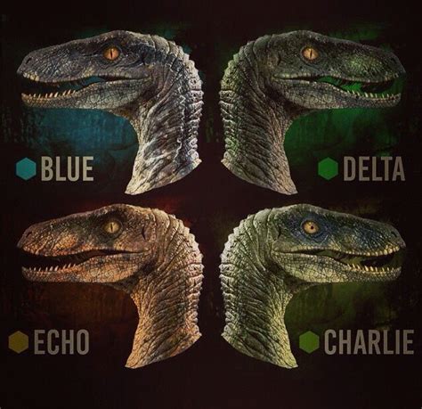 Blue, Delta, Echo, and Charlie - Jurassic World Photo (38682397) - Fanpop