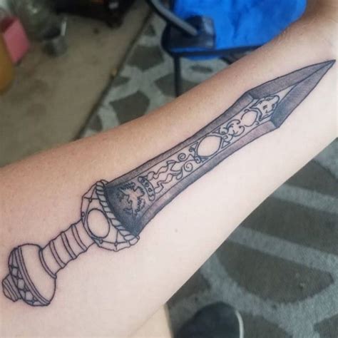 Share more than 77 roman sword tattoo best - in.cdgdbentre