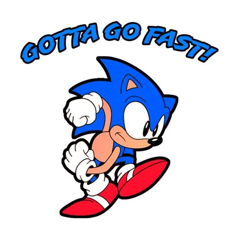 Gotta Go Fast Sonic Meme - Captions Beautiful