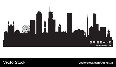 Brisbane Skyline Vector - Just go Inalong