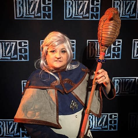 My Khadgar with a better shot of Atiesh. #blizzcon...