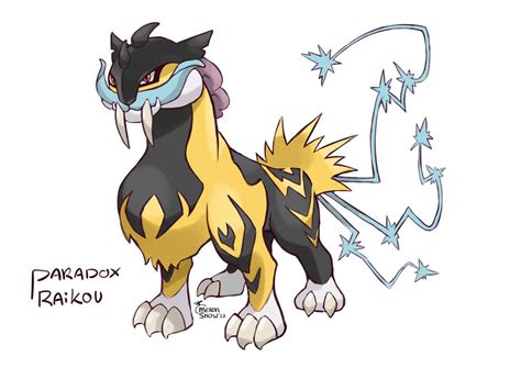 Paradox Raikou (fan design) by Mellon-Snow on DeviantArt