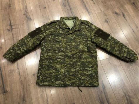 KOSOVO FSK ARMY MILITARY DIGITAL CAMO HEAVY WINTER JACKET COAT CAMOUFLAGE SIZE M | eBay