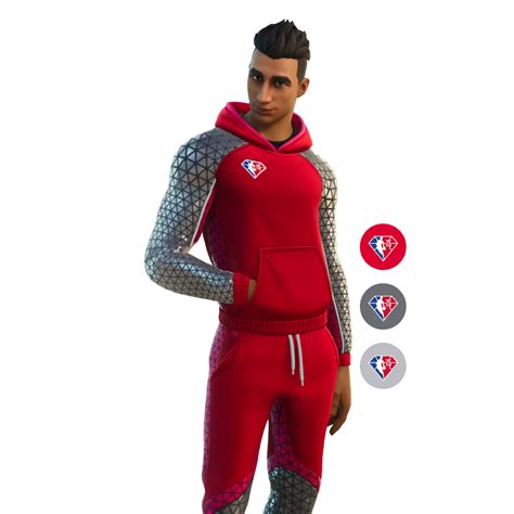 Fortnite Nba 75 Baller Skin - PNG, Styles, Pictures