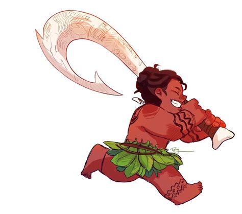 Moana Cartoon Fan Art