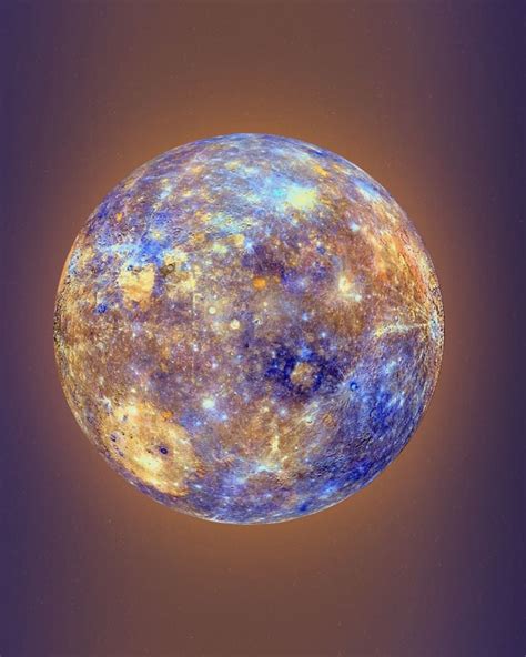 All of Mercury Only six years ago, the entire surface of planet Mercury was finally mapped ...