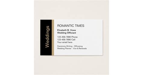 Wedding Officiant Business Cards | Zazzle.com