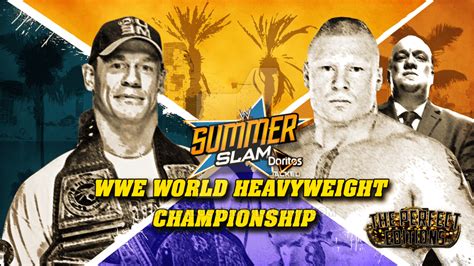 WWE Summerslam 2016 John Cena Vs Brock Lesnar Wallpapers - Wallpaper Cave