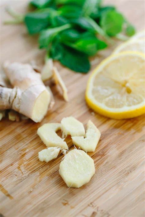 Ginger Root Tea with Lemon and Mint | Recipe | Ginger root tea, Ginger root, Ginger tea