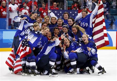 U.S. women's hockey wins gold, beating Canada - The Washington Post