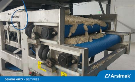 Belt Presses - Sludge Dewatering Equipment - Arsimak