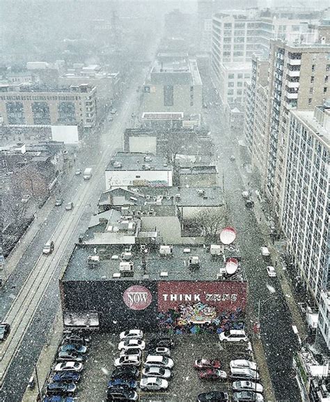 Your photos of Toronto's surprise spring snow storm