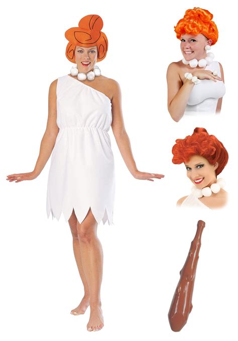 Wilma Flintstone Costume Package for Women