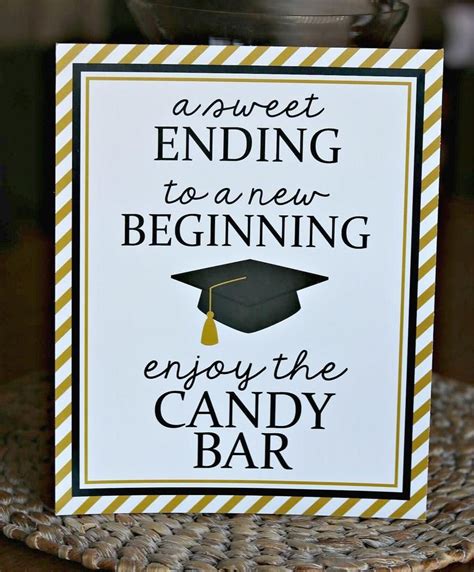 Free Printable Candy Buffet Signs