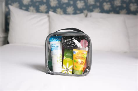 TSA Approved Clear Toiletry Bag - Quart Size 3-1-1 Liquids Toiletries ...