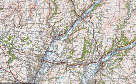 Historic Ordnance Survey Map of Cefn-y-Garth, 1923