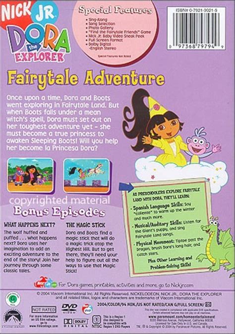 Dora The Explorer: Fairytale Adventure (DVD 2004) | DVD Empire