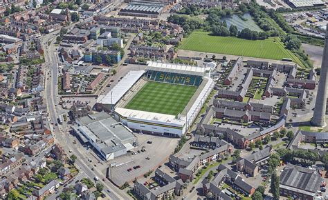 Saints Rugby Ground Northampton | Aerial, Aerial photography, Northampton