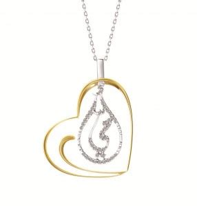 Spoil your Mother with Damas Gold and Diamond Pendants - BNL