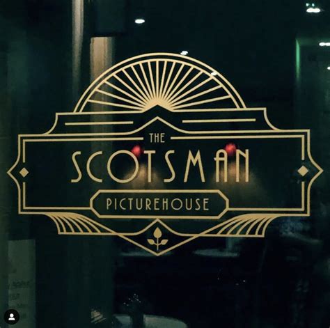 Vintage inspired cinema Logo at boutique retro cinema for Scotsman Picturehouse Edinburgh ...