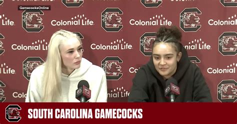 WBB PostGame: (Maryland) Chloe Kitts & Tessa Johnson News Conference ...