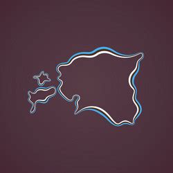 Estonia Map Outline Vector Images (over 390)